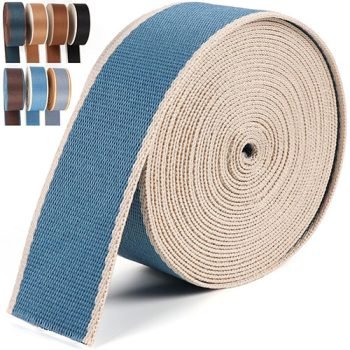 Custom Blue Striped Polyester Webbing