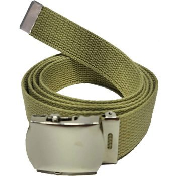 Custom Cotton Canvas Military Belts