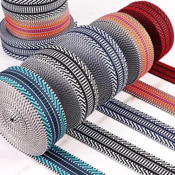 Custom Cotton Jacquard Webbing