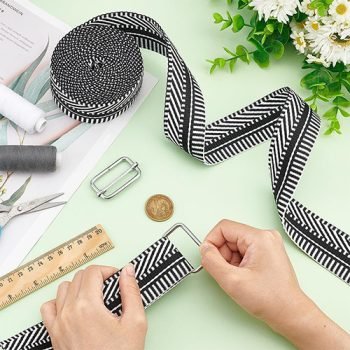 Custom Polyester Jacquard Webbing