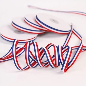 Custom Three-color Polyester Webbing