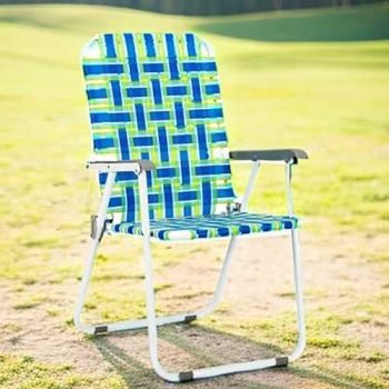 Patio Lawn Folding Chairs Webbing